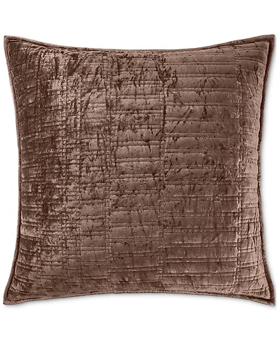 Hotel Collection Bevel Velvet Sham, Euro, Macy's Exclusive