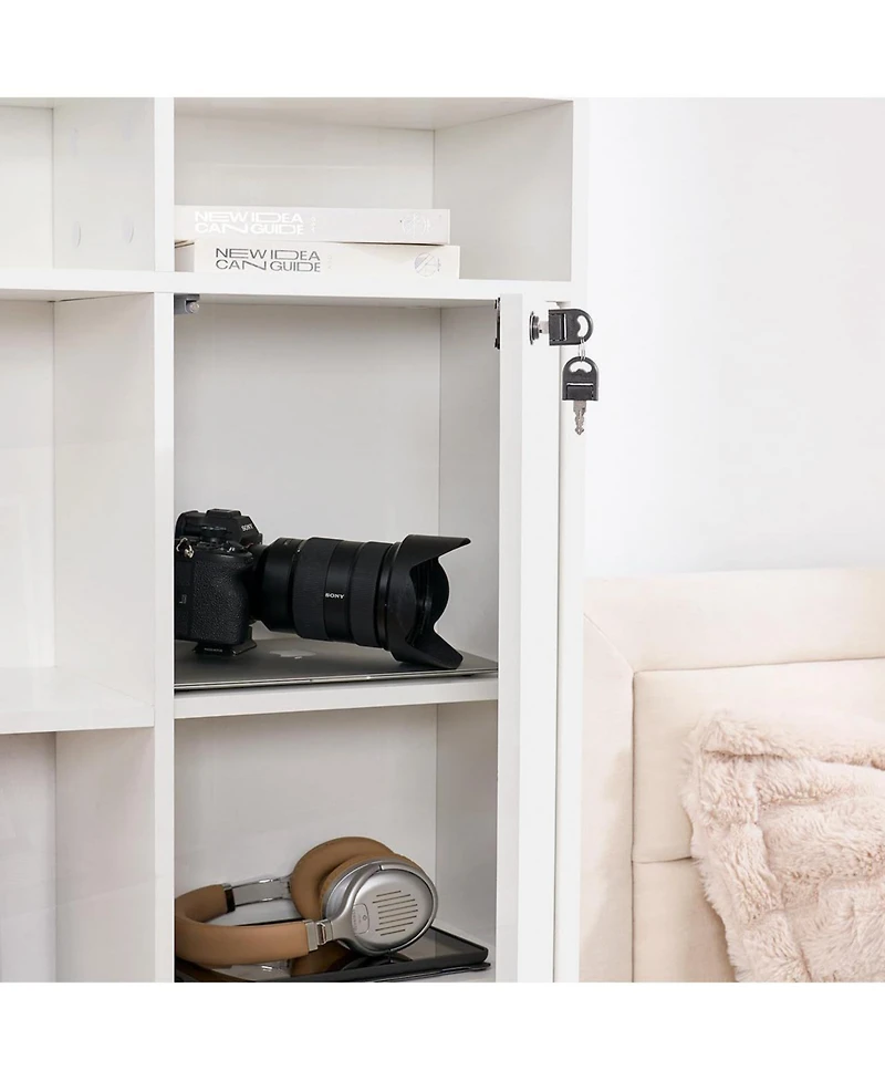 DormCo Yak About It Locker Safe Desk Bookshelf Hutch