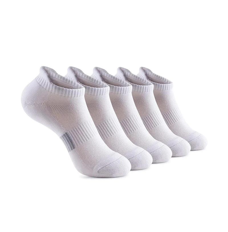 Gallery Seven Women's Ankle Socks 5-Pairs Cushioned and Breathable for Running and Casual Wear