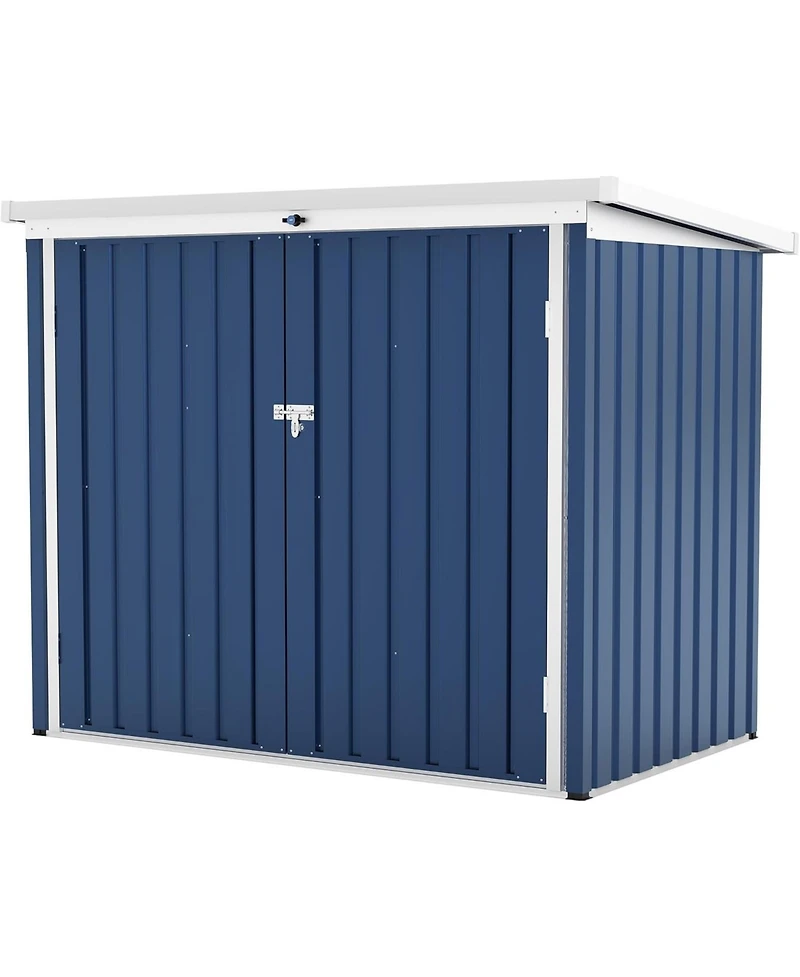 gaomon Spacious Weather-Double Front Doors and Top Opening - Secure and Durable Waste Bin Enclosure