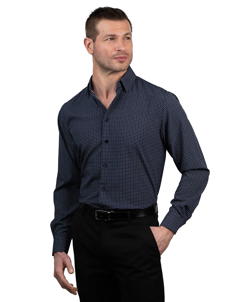 Ben Sherman Men's Spread Collar Dress Shirt