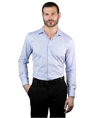 Ben Sherman Men's Round Cuff Dress Shirt