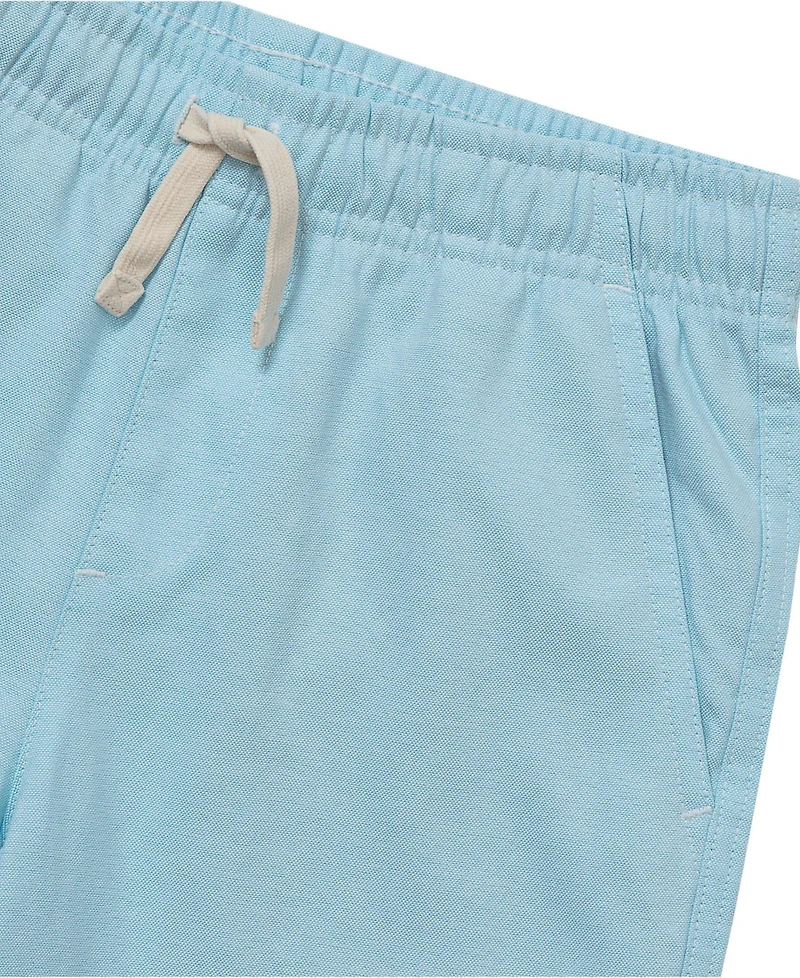 Lands' End Big Boys Husky Oxford Pull On Shorts