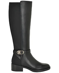 Tommy Hilfiger Women's Illuna Ornamented Side Zip Riding Boots