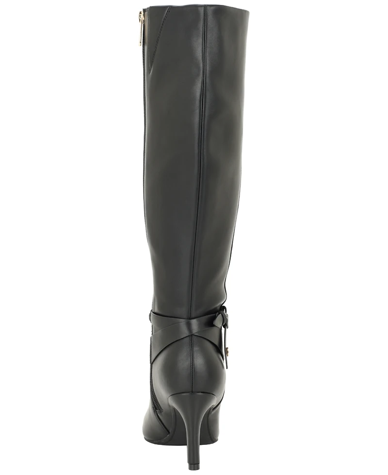 Tommy Hilfiger Women's Jolay Tall Pointed Toe Dress Boots