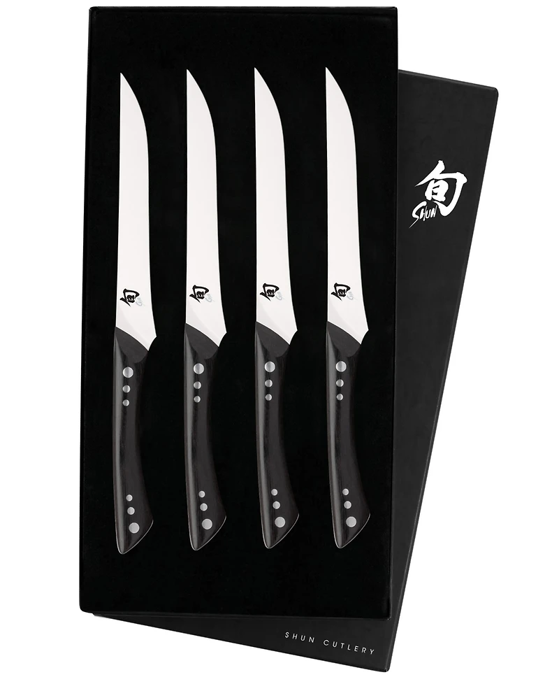 Shun Shima 4-Pc. Boxed Steak Knife Set