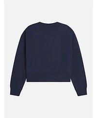 Scotch & Soda Women's and Ribon Embroidery Loose-Fit Sweatshirt
