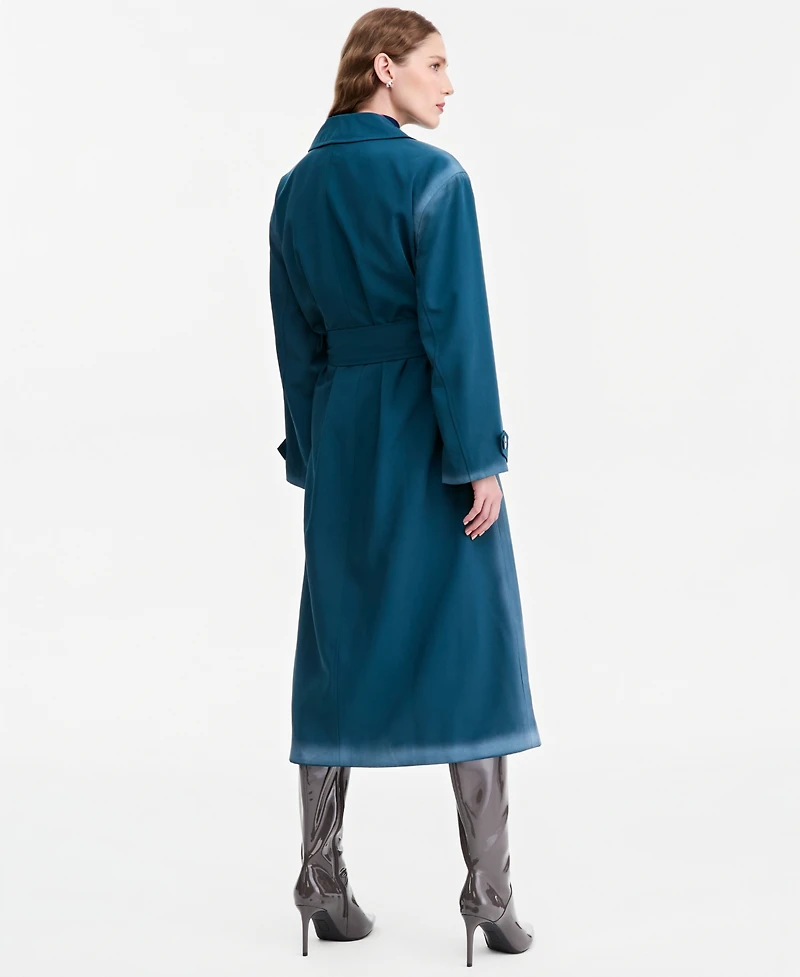 Jonathan Cohen X Macy's Women's Ombre-Effect Long Trench Coat, Exclusive