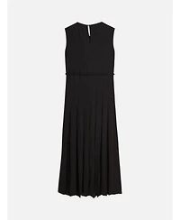 Scotch & Soda Women's and Dresses Pleated Ankle Length Dress, Meteorite