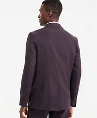 Alfani Men's Linen-Blend Tech Two-Button Blazer, Macy's Exclusive - Delavay
