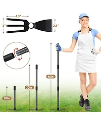 Xdovet Hoe Cultivator Long Handle Garden Weeding Tool