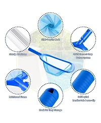 Xdovet Pool Skimmer Net Telescopic Pole Fine Mesh