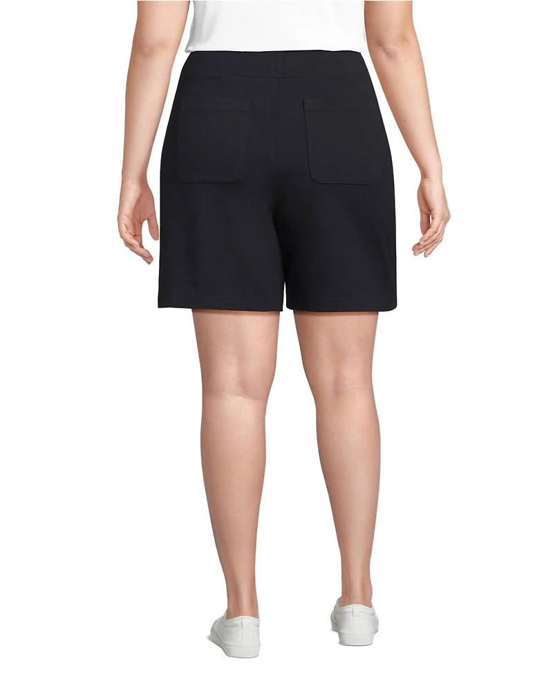 Lands' End Women's Starfish High Rise 7" Shorts