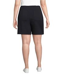 Lands' End Women's Starfish High Rise 7" Shorts