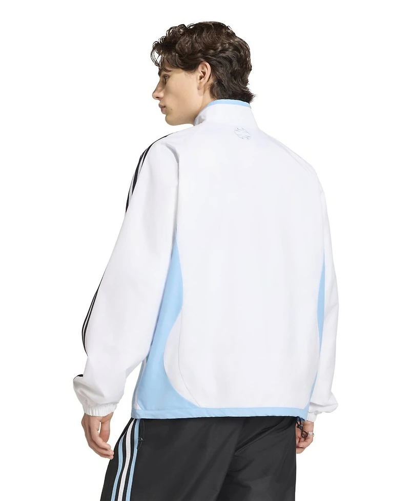 Adidas Men's White Argentina National Team 2006 Bringback Full-Zip Track Jacket
