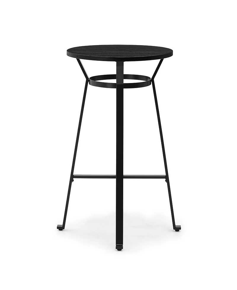 Glitzhome 41.25" Steel Round Bar Table