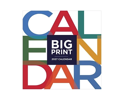 Tf Publishing Paper Goods 2027 Big Print Mini Calendar
