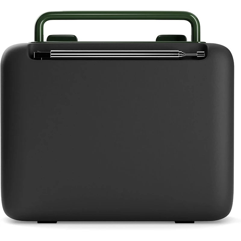 Dolphin Audio Rtx-10GRN Retrobox Mini 10W Bluetooth Rechargeable Speaker with WaveSync, Green