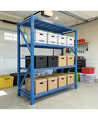 Streamdale Furniture 4-Tier Adjustable Lightweight Steel Garage Storage Rack