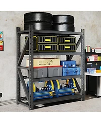 Streamdale Furniture Heavy Duty 4000LBS Adjustable Metal Garage Shelving Unit