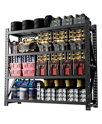 Streamdale Furniture Heavy Duty Adjustable Industrial Steel Storage Shelving