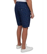 Society of Threads Men's Slim Fit Polka Dot Shorts