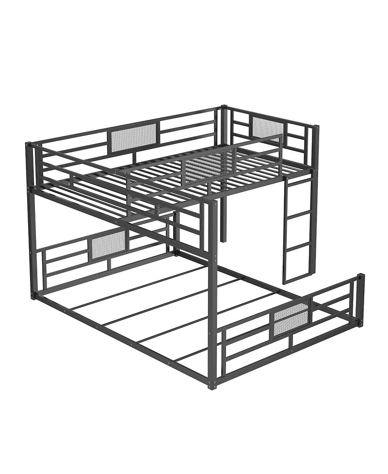 Streamdale Furniture L-shaped Metal Twin over Full Size Bunk Bed