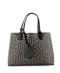 Pre-Owned Gucci Medium Reversible Tote Caleido Gg Print Leather
