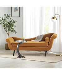 Streamdale Furniture Luxurious Velvet Chaise Lounge for Living Room or Entryway
