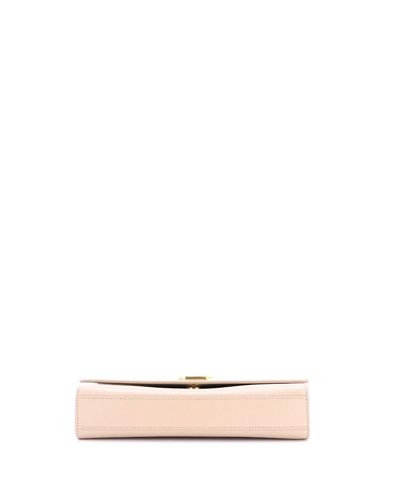Pre-Owned Saint Laurent Medium Classic Monogram Crossbody Bag Grainy Leather