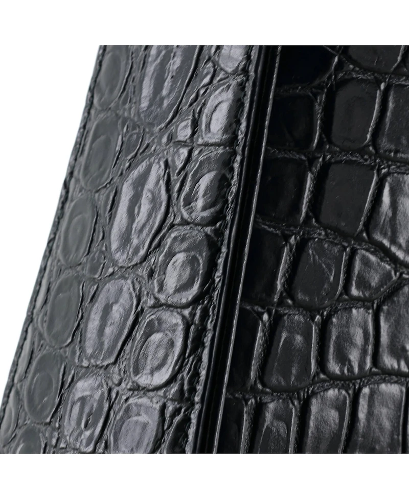 Pre-Owned Saint Laurent Small Le 5 a 7 Hobo Embossed Leather