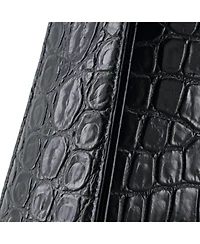 Pre-Owned Saint Laurent Small Le 5 a 7 Hobo Embossed Leather
