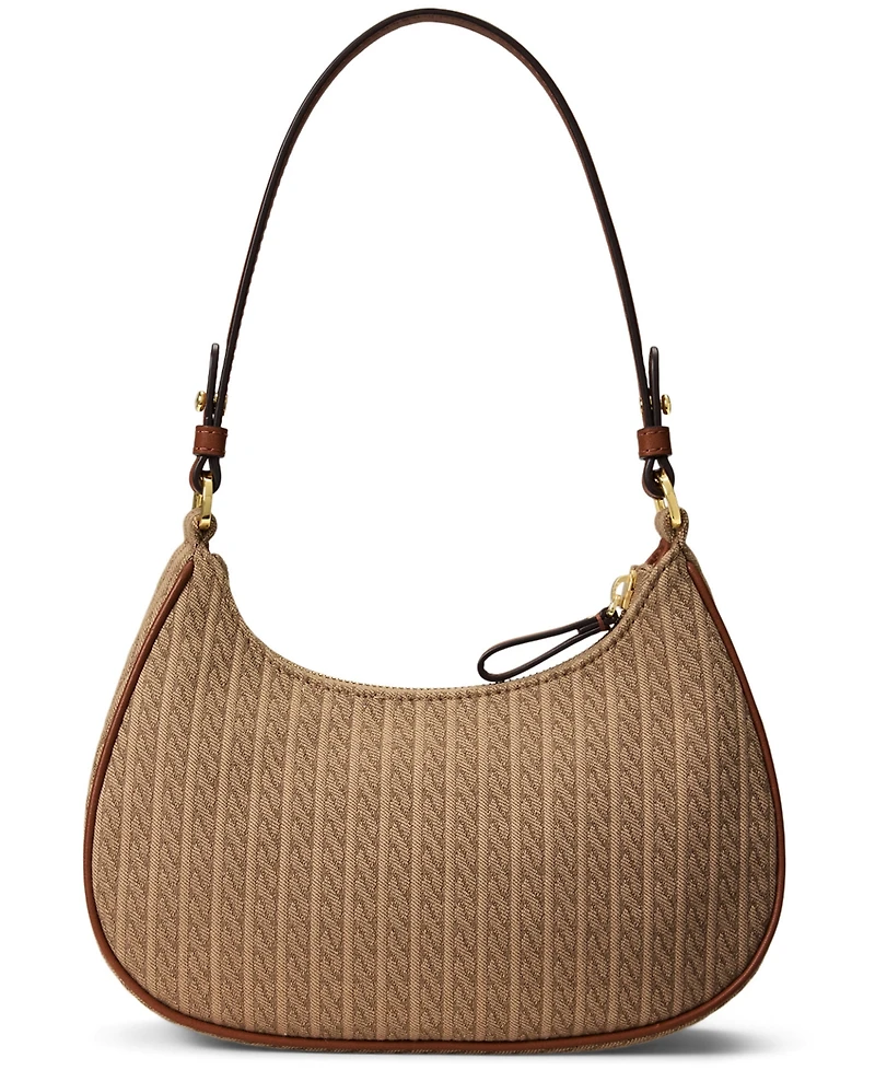 Lauren Ralph Lauren Small Marcy Zipper Shoulder Handbag