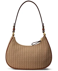 Lauren Ralph Lauren Small Marcy Zipper Shoulder Handbag