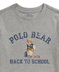 Polo Ralph Lauren Boys' 2T-7 Bear Cotton Jersey T-Shirt
