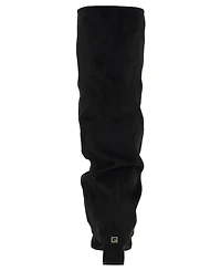 Guess Women's Geima Tall Slouchy Foldover Block Heel Boots
