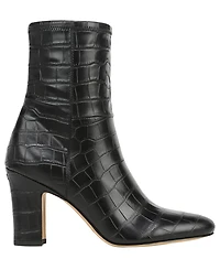 Franco Sarto Women's Flexa Jael Almond Toe Zip Short Booties