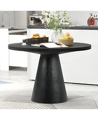Streamdale Furniture Retro Round Minimalist Dining Table