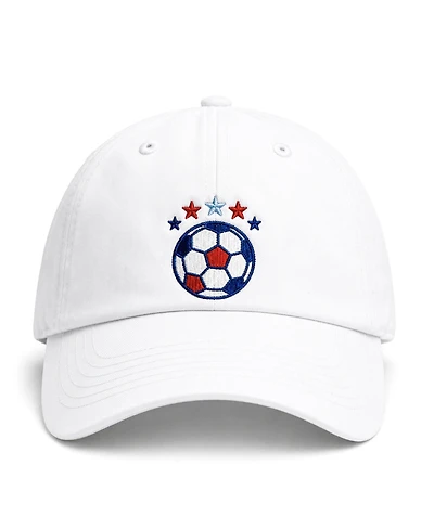 Bits & Bows Baby Xs Unisex Usa Soccer Baseball Hat
