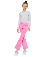 KanCan Big Girls' Bristol High Rise Kick Flare Jeans