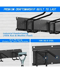 Xdovet Organizer Wall Mount Garden Yard Shed Workshop