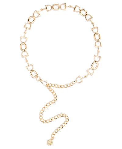 Steve Madden Equestrian Link Chain Belt