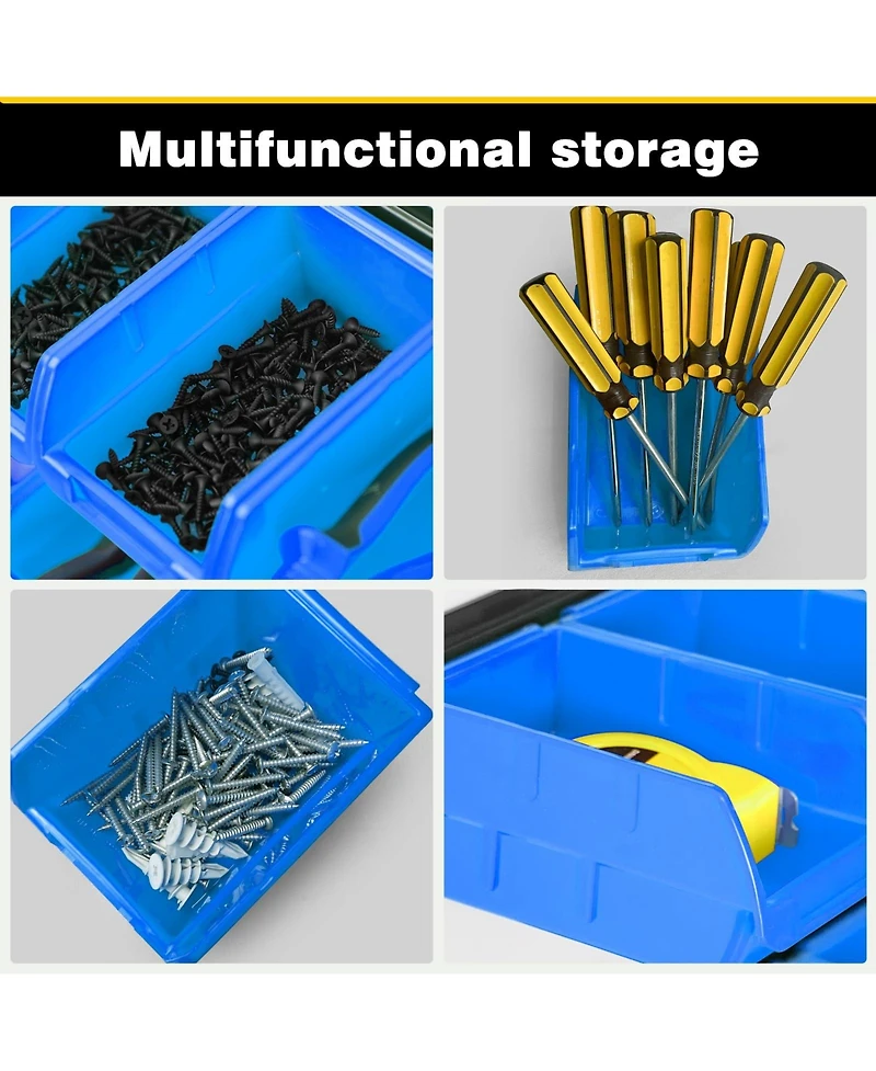 Xdovet Wall Mounted Storage Organizer for Hardware Parts