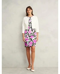 Hobbs London Women's Elize Cropped 3/4 Sleeve Occasion Jacket