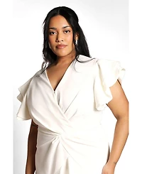 Coast Women's Wrap Midi Dress