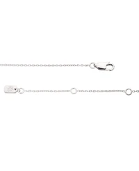 Lauren Ralph Lauren Sterling Silver-Plated Anchor Motif Necklace