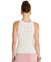 The Noli Shop Women's Mary Embellished Top