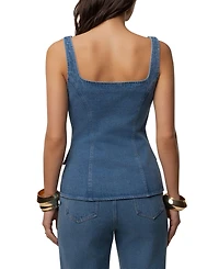 Jluxlabel Women's Step Forward Denim Top