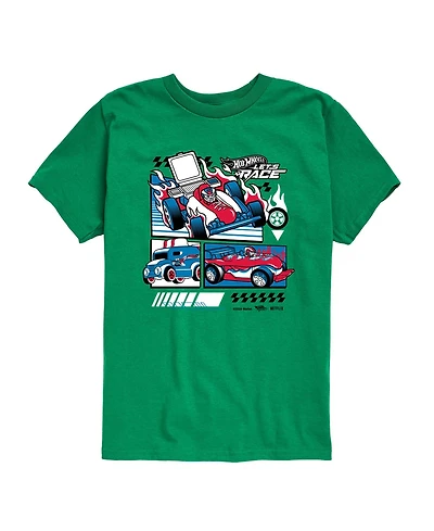 Hot Wheels Lets Race Grid Toddler Boys' 2T-5T Short-Sleeve Graphic T-Shirt