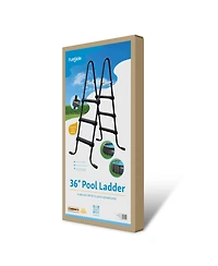 Funsicle 36" SureStep 3 Stair Outdoor Above-Ground Swimming Pool Ladder